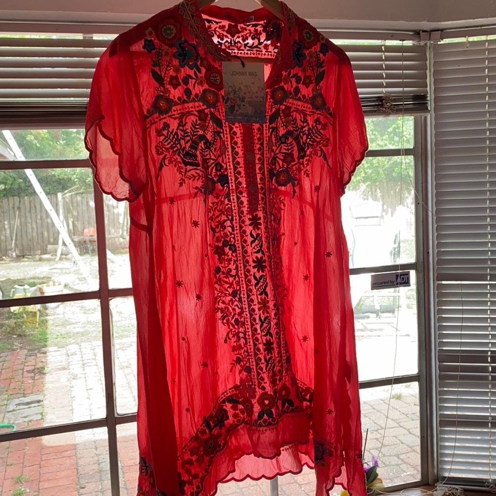 Johnny Was Mikones Tunic Size Small NWT - Picture 7 of 12